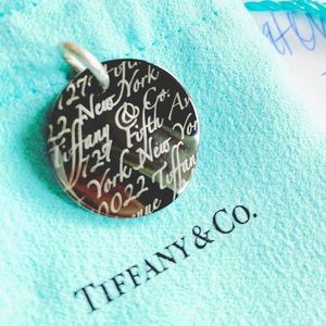 Tiffany& Co. Titanium Wavy Notes